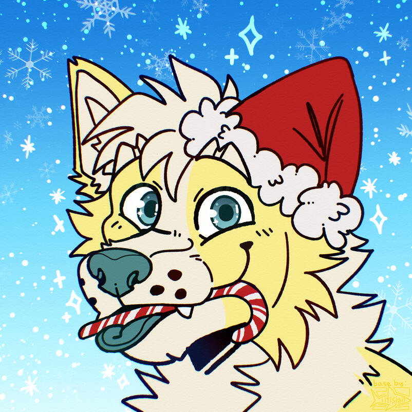 2025 xmas icon ych by iitisjaii