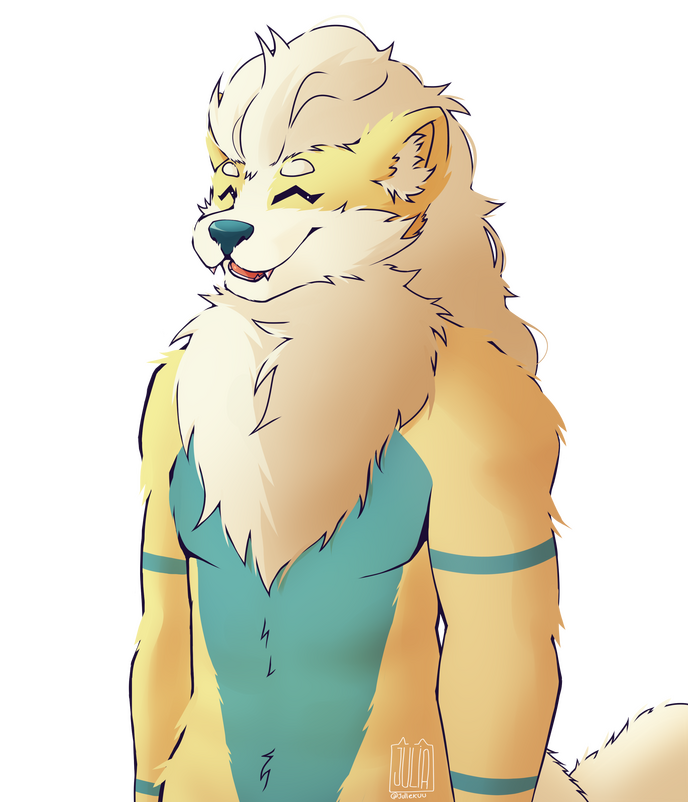 happy doggo by jullekuu